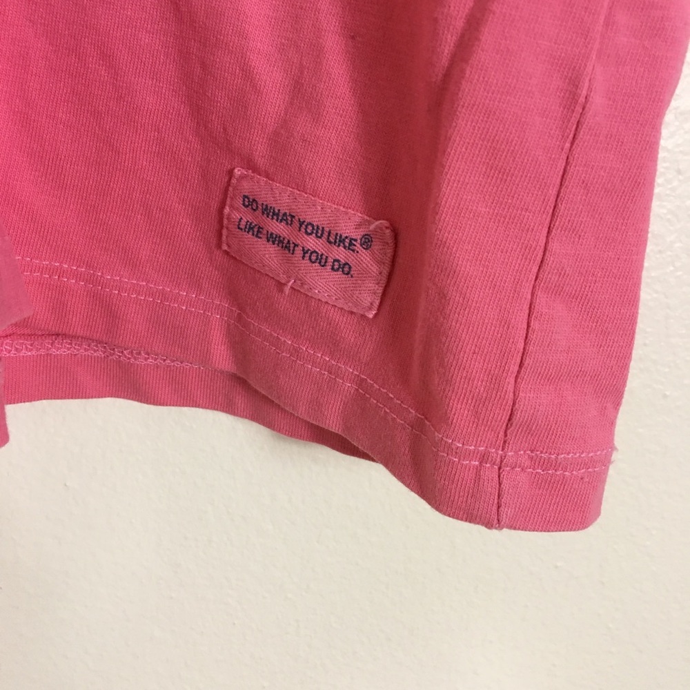 🛑🛑 SOLD!! Life Is Good Pink American Heart Shirt - Picture 5 of 8